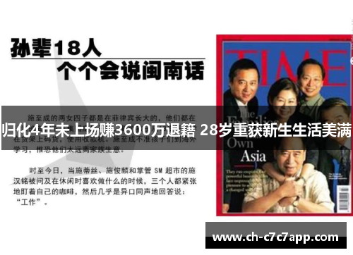 归化4年未上场赚3600万退籍 28岁重获新生生活美满